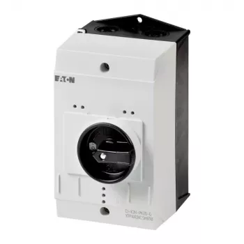 Eaton CI-K2-PKZ0-G caja vacía con interruptor rotativo, 160 x 100 x 130 mm, gris/negro 219654