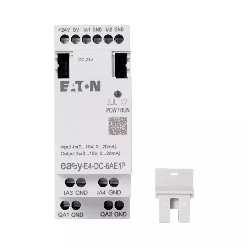 Eaton easyE4 EASY-E4-DC-6AE1P módulo de ampliación PLC 197516