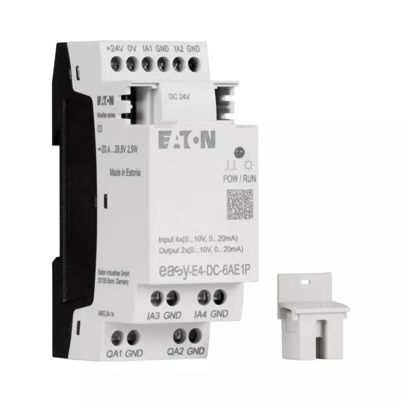 Eaton easyE4 EASY-E4-DC-6AE1P módulo de ampliación PLC 197516