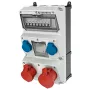 MENNEKES AMAXX combinación de tomas de corriente, IP44, 32 A, 400 V, 2x CEE + 2x Schuko, interruptor diferencial 930080