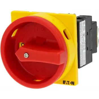 Eaton T0-2-1/EA/SVB interruptor de levas bloqueable 20 A 690 V 1 x 90° amarillo/rojo 038873