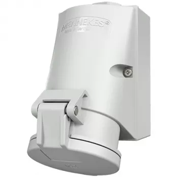 MENNEKES 32A toma de pared 4 polos 1h IP44 violeta 2983A