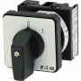 Eaton T0-1-15402/E interruptor de levas 2 polos, 20A, 690V AC, IP65, negro 053092