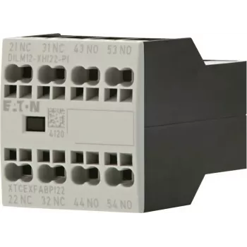 Eaton DILM12-XHI22 bloque de contactos auxiliares, 2NO+2NC, montaje frontal, bornes de tornillo, para contactores DILM7-150 199458