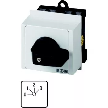 Eaton T0-2-8241/IVS interruptor de nivel, 1 polo, cableado, negro/blanco, IP30 057835