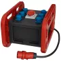 MENNEKES EverBOX GRIP caja distribuidora de corriente portátil 32A 5 polos 400V con interruptor diferencial e interruptores automáticos, cable de 2m 9502985RT