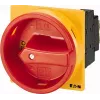 Eaton P1-32/EA/SVB/N/HI11 interruptor principal 4 polos, 32A, IP65, carcasa negra con empuñadura roja/amarilla 057859