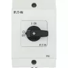 Eaton T0-2-1/I1 interruptor basculante 3 polos, 20A, IP65, gris/negro 207081