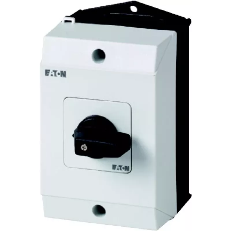 Eaton T0-2-8241/I1 interruptor de palanca, unipolar, negro/blanco 207107