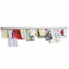 MAGNETOPLAN HOLTZ regleta de fijación Catch-Ball 1000 mm aluminio 210091000