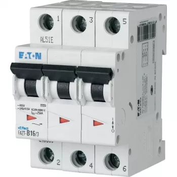 Eaton FAZT-C16/3 interruptor automático 3 polos 16 A curva C 240895
