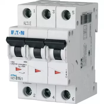 Eaton FAZT-C16/3 interruptor automático 3 polos 16 A curva C 240895