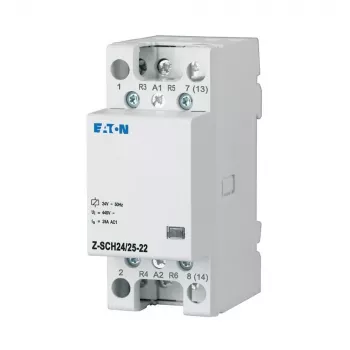 EATON Z-SCH24/25-22 contactor de instalación 24V AC 2NO+2NC 25A 248850