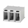 Eaton 260038 cubierta de bornes para NZM2 interruptores automáticos 3 polos, marco BG2, gris