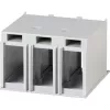 Eaton 260038 cubierta de bornes para NZM2 interruptores automáticos 3 polos, marco BG2, gris