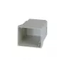 Eaton M22-H2 cubierta para placa de montaje empotrada, 2 posiciones de montaje, gris (216549)