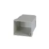 Eaton M22-H2 cubierta para placa de montaje empotrada, 2 posiciones de montaje, gris (216549)