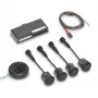 Dometic MagicWatch MWE820 ayuda al aparcamiento trasero por cable con alarma acústica, 4 sensores ultrasónicos, negro 9600000353