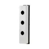 Eaton M22-FI3 carcasa de superficie, 3 posiciones, plástico gris, IP66/IP67/IP69K