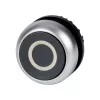 Eaton M22-D-S-X0 interruptor pulsador, negro/metálico 216609
