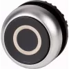 Eaton M22-D-S-X0 interruptor pulsador, negro/metálico 216609