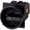 Eaton T0-1-102/EA/SVB-SW interruptor de leva bloqueable 20 A unipolar 90° negro