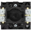 Eaton T0-1-102/EA/SVB-SW interruptor de leva bloqueable 20 A unipolar 90° negro