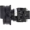 Eaton T0-1-102/EA/SVB-SW interruptor de leva bloqueable 20 A unipolar 90° negro