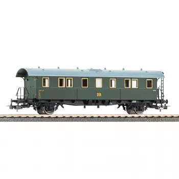 PIKO 53195 H0 DR vagón Sachsen tipo B, época III, verde