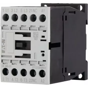 Eaton DILM9-01 24V AC 50Hz contactor 3 polos, 9A, 1NO, IP20 276712