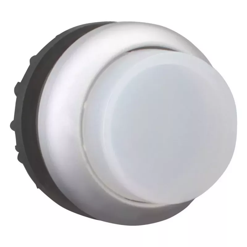 Eaton M22-DRLH-W interruptor de pulsador, blanco/negro/metalizado 216788