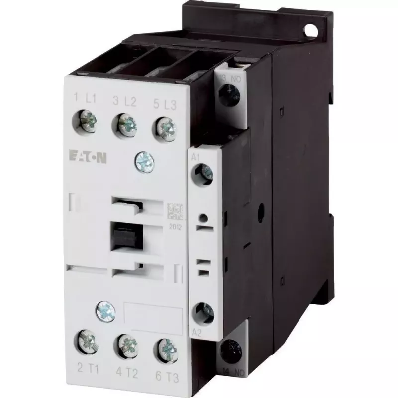 EATON DILM17-10 24V AC 50/60Hz contactor de potencia, 3 polos, 17A AC-3, 1NO contacto auxiliar 277008