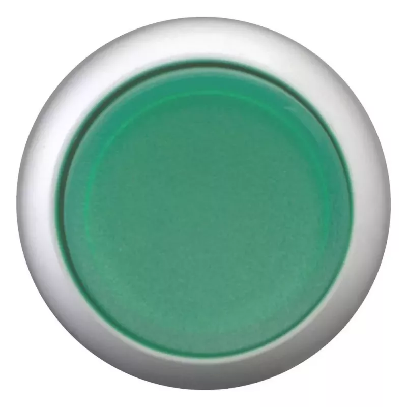 Eaton M22-DRLH-G actuador de pulsador luminoso, elevado, verde, sin marcar 216796