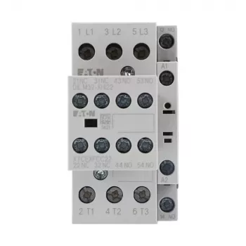 Eaton DILM25-32 contactor de potencia 3 polos, bobina 230 V AC, 11 kW, 25 A, 3NO + 2NO/2NC contactos auxiliares 277228