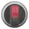 Eaton M22-WLK3-R accionamiento de interruptor giratorio luminoso, 3 posiciones, mando giratorio rojo, 22,5 mm