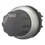 Eaton M22-WR-X91 actuador de selector giratorio, anillo frontal de plástico, negro 216859