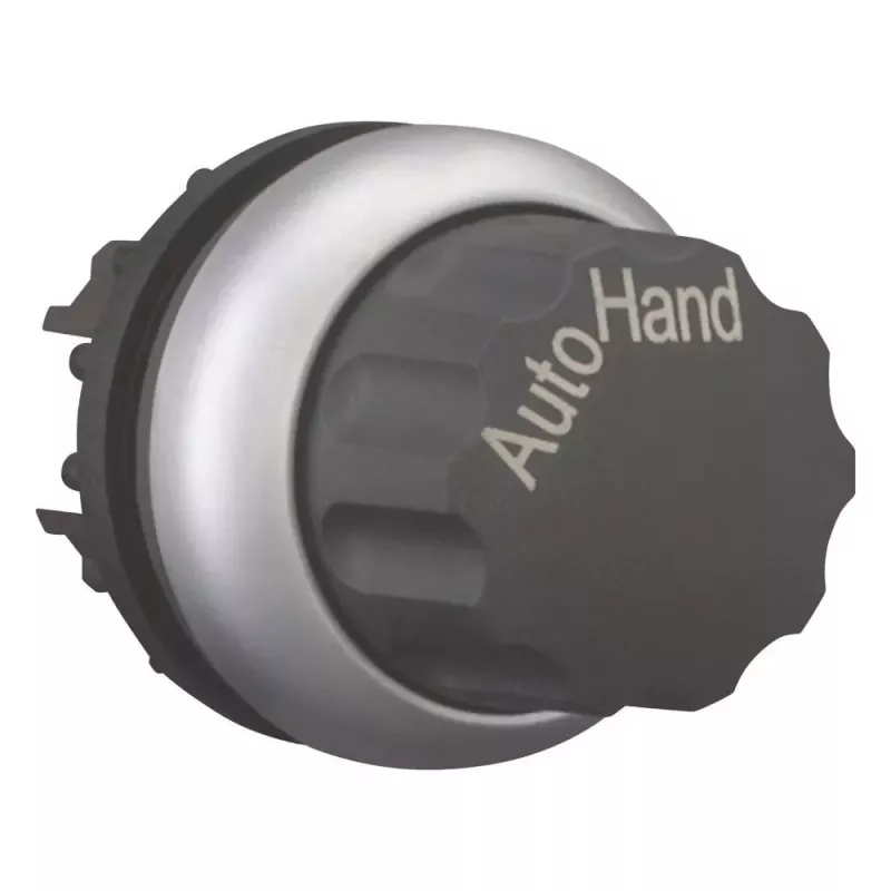 Eaton M22-WR-X91 actuador de selector giratorio, anillo frontal de plástico, negro 216859