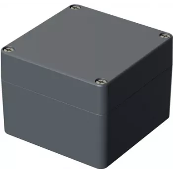 Bopla carcasa universal 122 x 120 x 90 mm aluminio gris plata RAL 7001 IP66 01120000.H