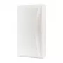 Eaton BC-A-4/52-TW-G cuadro de distribución pequeño de superficie de 4 filas, 52 módulos, puerta transparente, blanco 110160