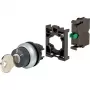 Eaton M22-WS-K10-BVP actuador de interruptor de llave, anillo frontal de plástico, negro 110921