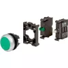Eaton M22-DL-G-K10LED-BVP pulsador luminoso, anillo frontal de plástico 110930