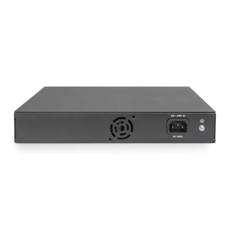 DIGITUS DN-80113-1 switch Gigabit de 24 puertos, montaje en rack de 19