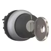 Eaton M22-WRS-X95 accionamiento de selector por llave, 3 posiciones, enclavado, anillo frontal de plástico negro, llave X95 228026