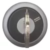 Eaton M22-WRS-X95 accionamiento de selector por llave, 3 posiciones, enclavado, anillo frontal de plástico negro, llave X95 228026