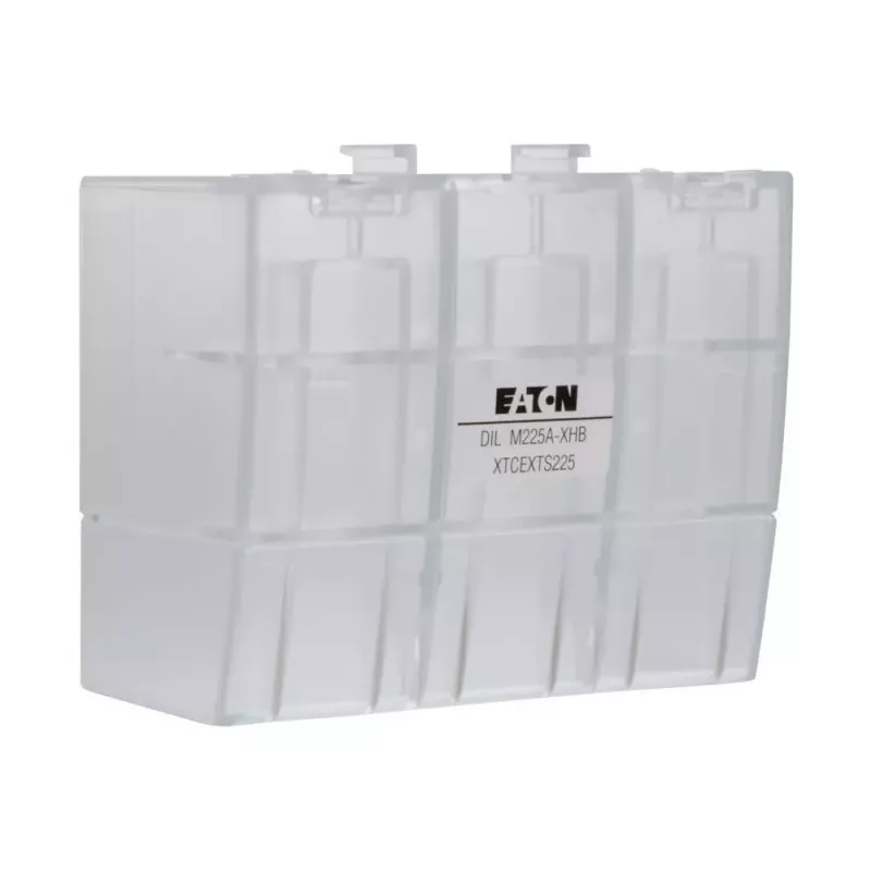 Eaton DILM225A-XHB contacto auxiliar 4 polos 2NO+2NC bornes de tornillo montaje frontal para contactores DILM185-DILM225 139560