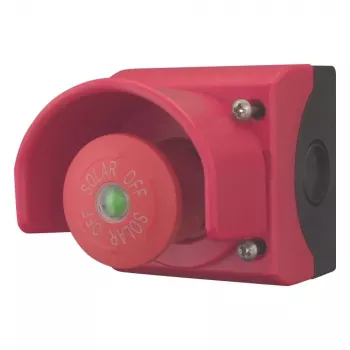 Eaton M22-SOL PV interruptor de control-seccionador, 230V AC, 6A, 1NO+1NC, IP67/IP69K, con anillo de protección 150644