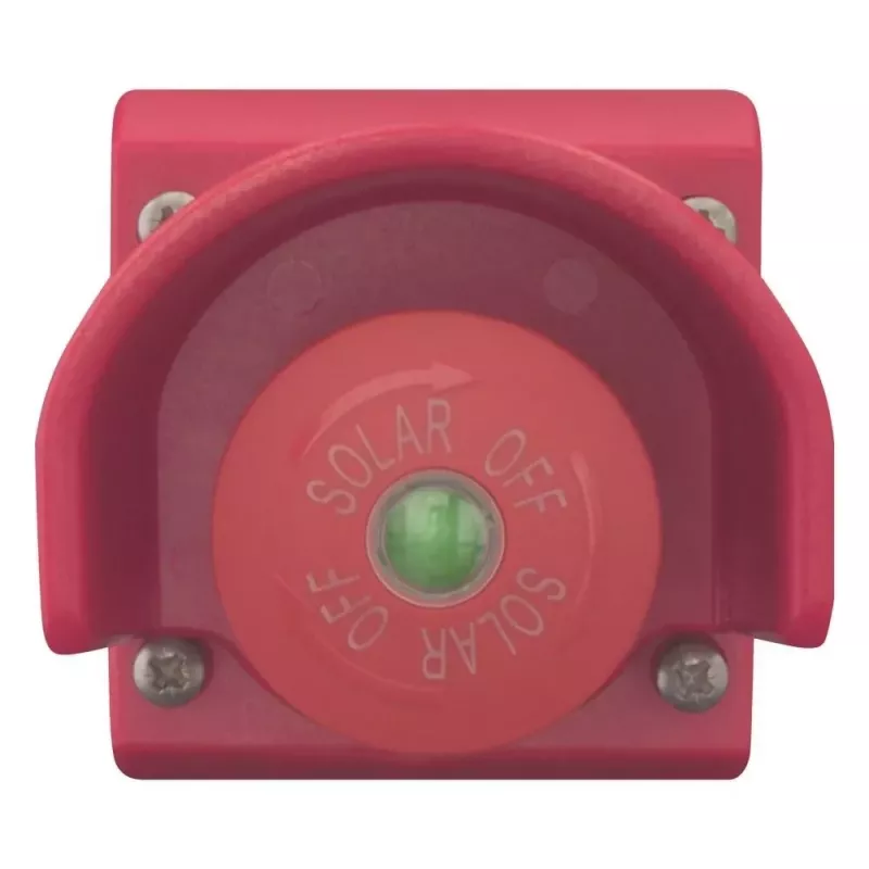 Eaton M22-SOL PV interruptor de control-seccionador, 230V AC, 6A, 1NO+1NC, IP67/IP69K, con anillo de protección 150644