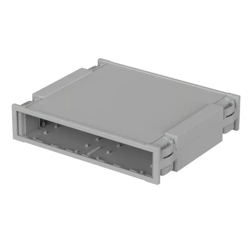 Carcasa de sobremesa Bopla BOTEGO BO 62609, ABS, gris claro RAL 7035, 256,9 x 307,35 x 65,2 mm 68626090.MT1