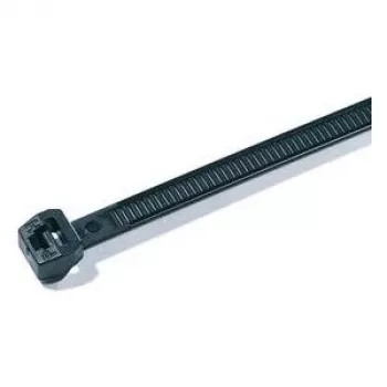 Bridas de cable serie OS HellermannTyton con dentado exterior 200 x 3,4 mm negras 100 uds. T30LOS-HS-BK-C1 118-04900