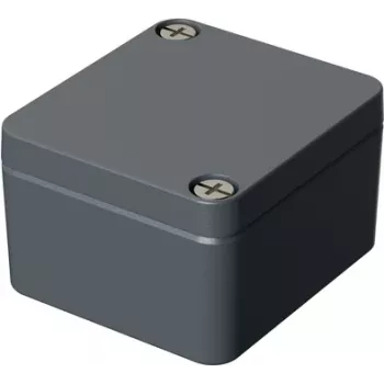 Carcasa universal BOPLA aluminio gris plata (RAL 7001) 50 x 45 x 30 A 100 1 ud. (01100000.MT1)